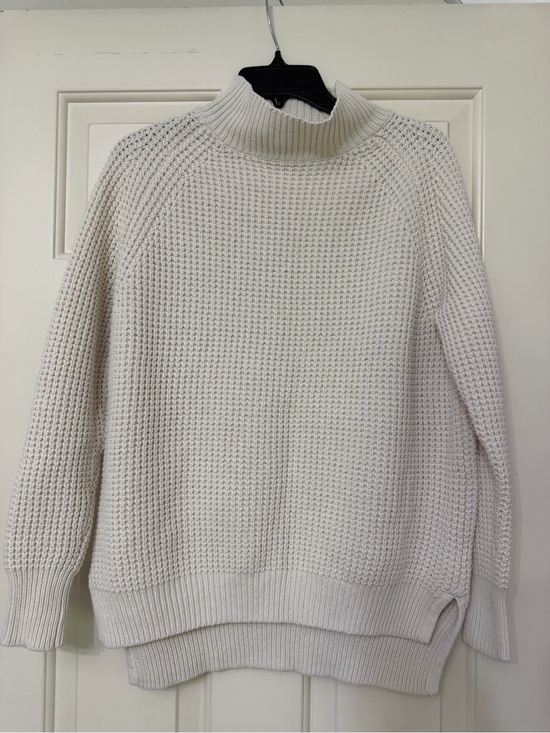 BDG Sweaters - BDG Cream Waffle-Knit Sweater